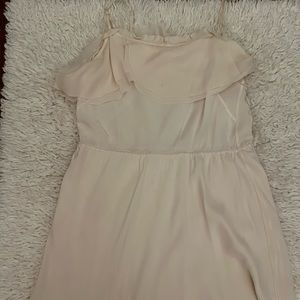 Wilfred Silk ruffle slip dress